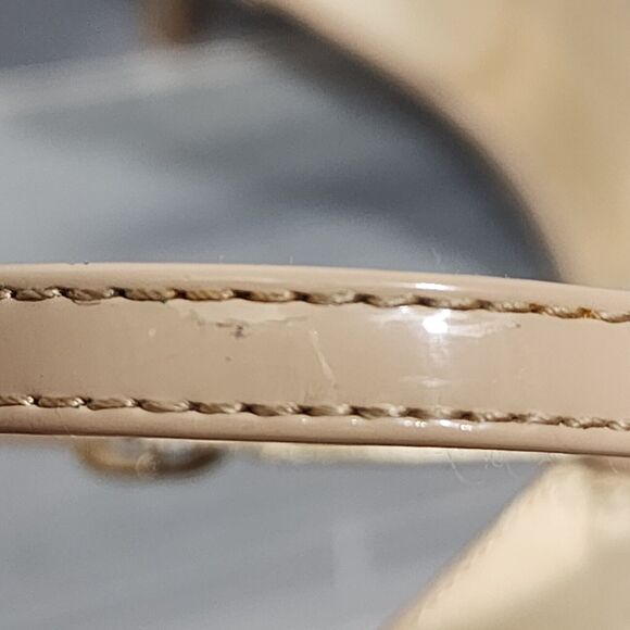 Bandolino Madia Sandals Strappy High Heel Open Toed Pumps Size 10 M Natural - Picture 2 of 12